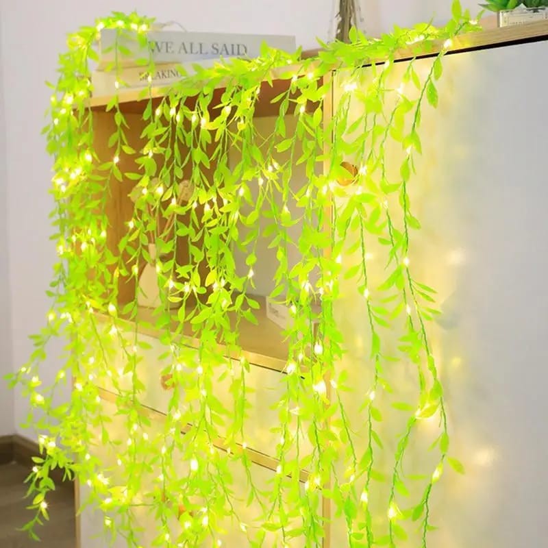 Artificial Leaf Willow Vines Lights