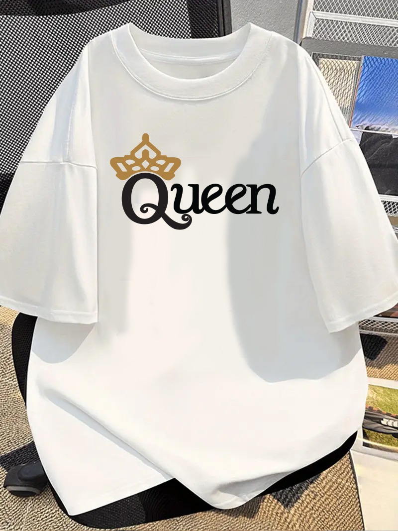 Drop Shoulder Ladies T-shirt
